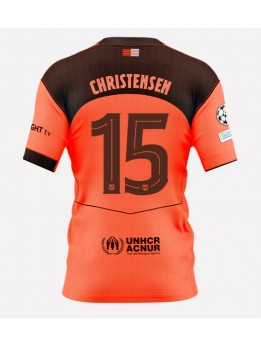 Billige Barcelona Andreas Christensen #15 Tredjedrakt 2025-26 Kortermet